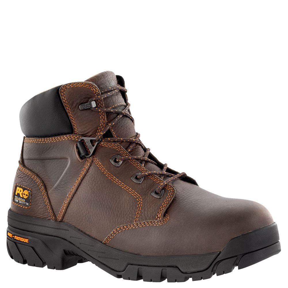 Timberland Mens Work Boots PRO® Helix 6" Alloy Toe - Brown - India CB0846537